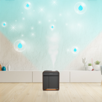 EVIS LuxeCube - Smart Air Purifying Table with Fridge