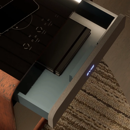EVIS LuxeCube - Smart Air Purifying Table with Fridge